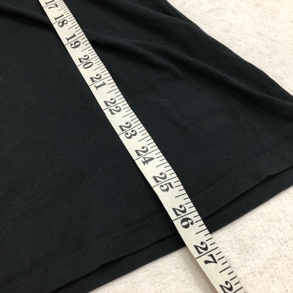 Michael Michael Kors v-neck Black T-shirt 3/4 M - Picture 5 of 8